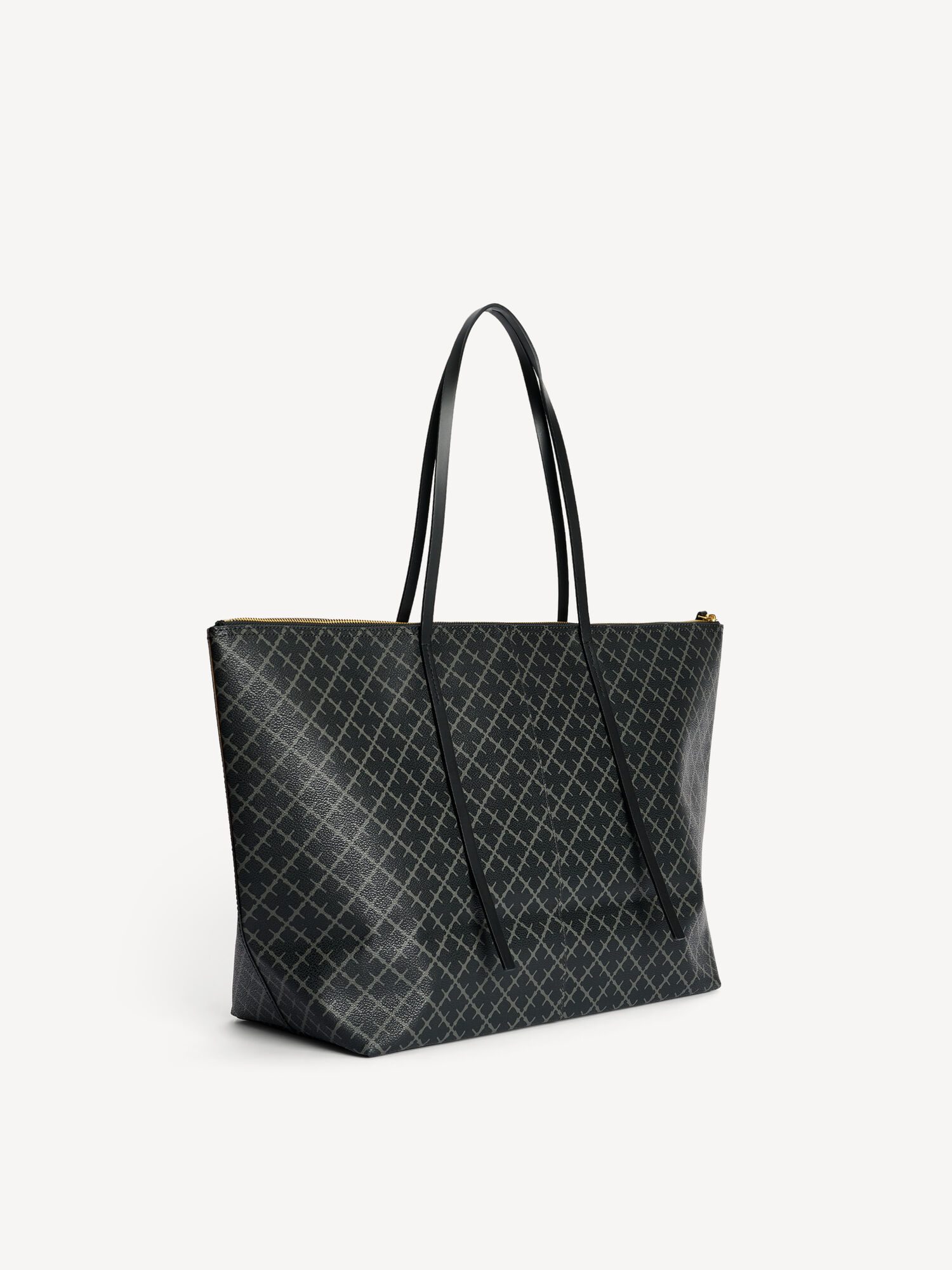 Torby By Malene Birger Luze Tote Charcoal | PL_BB66416